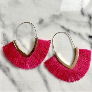 *NEW* Baublebar Fringe Hoop Earrings